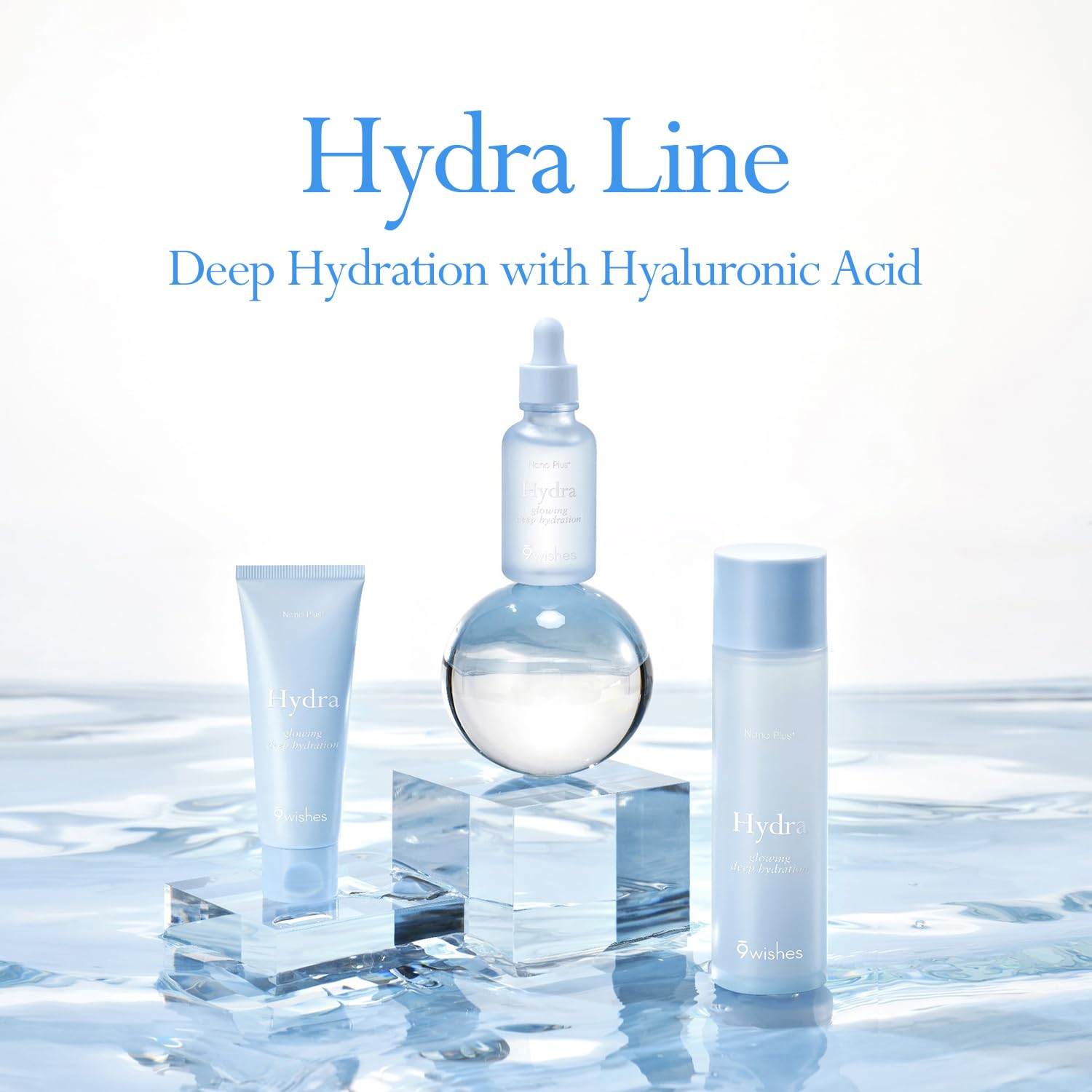 9wishes Hydra Ampule Cream Nano Plus+ – Hyaluronic Acid - 9 wishes