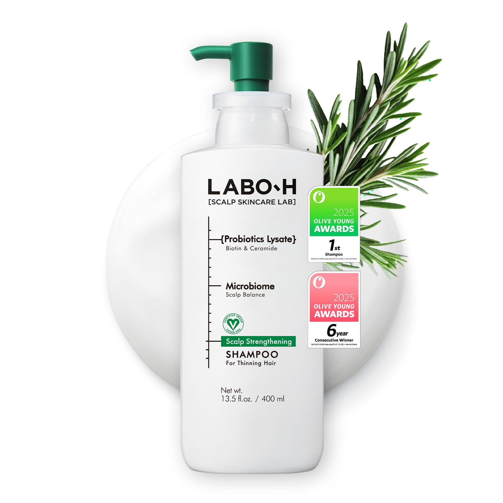 LABO H Scalp Strengthening Shampoo for Hair Growth Anti Loss - LABO-H Official Imagery - 2