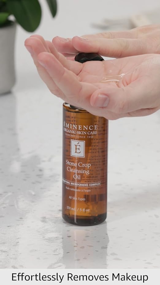 Eminence Organic Skincare Stone Crop Cleansing Oil, Multi, Uns... - Product Imagery