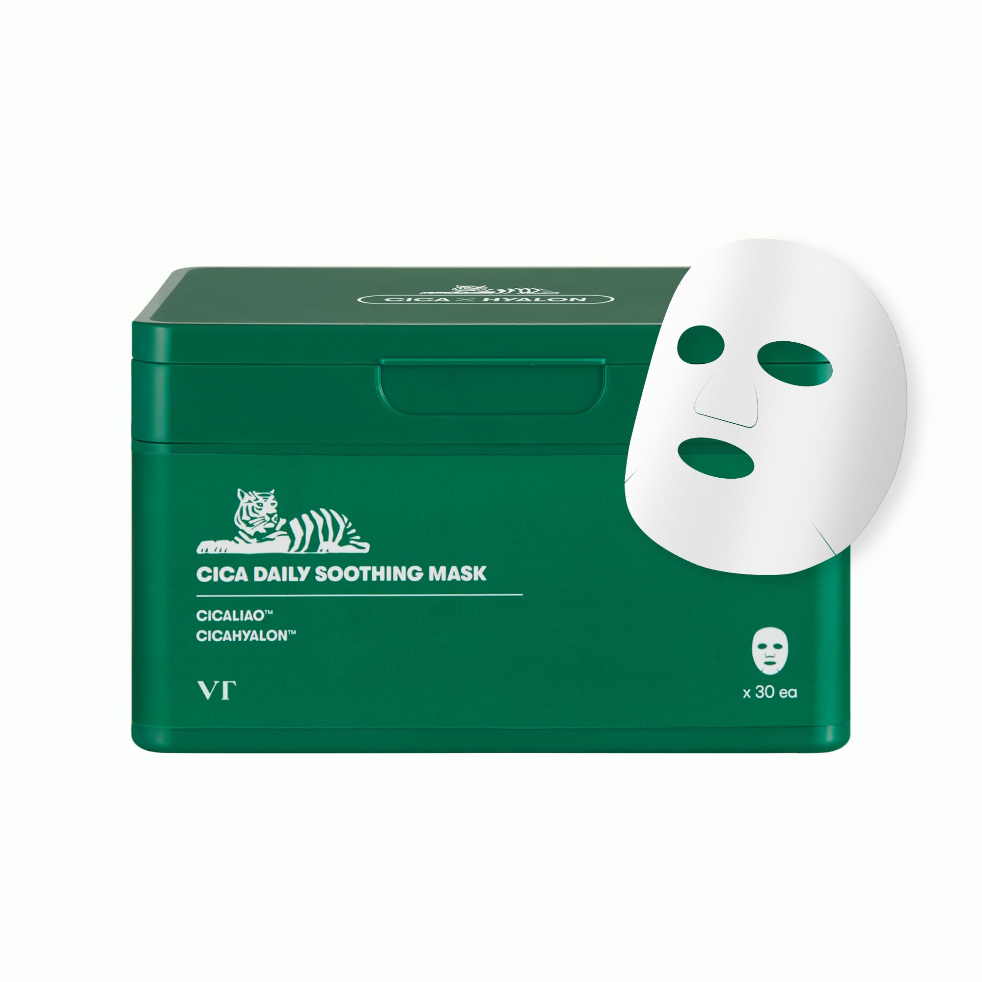VT COSMETICS Cryo Ice Cool Mask, 30 Sheets, Hydrating Korean - VT COSMETICS