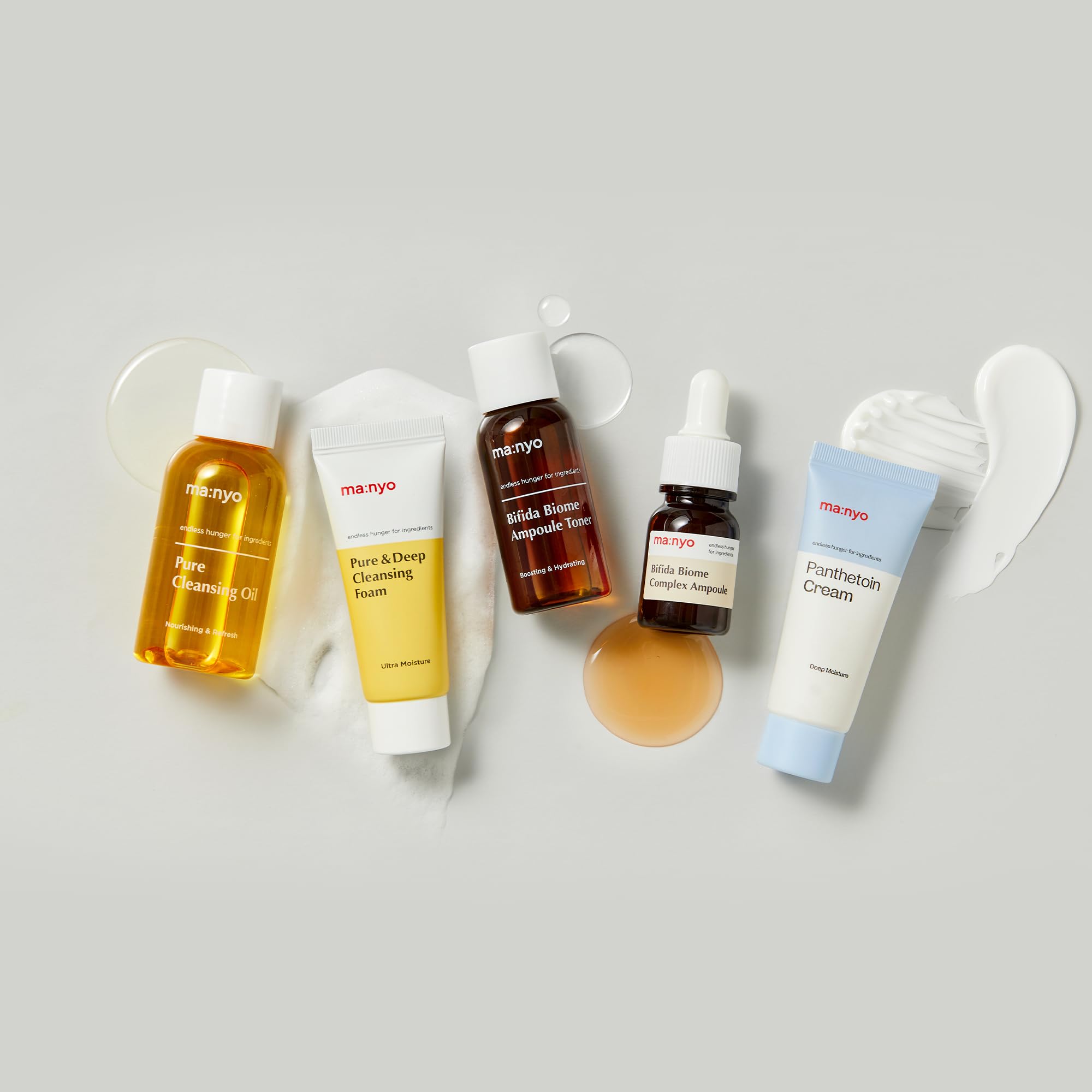 MANYO Best Sellers Kit, Korean Skin Care Set & Trial Gift Set - ma:nyo Official Product View 3