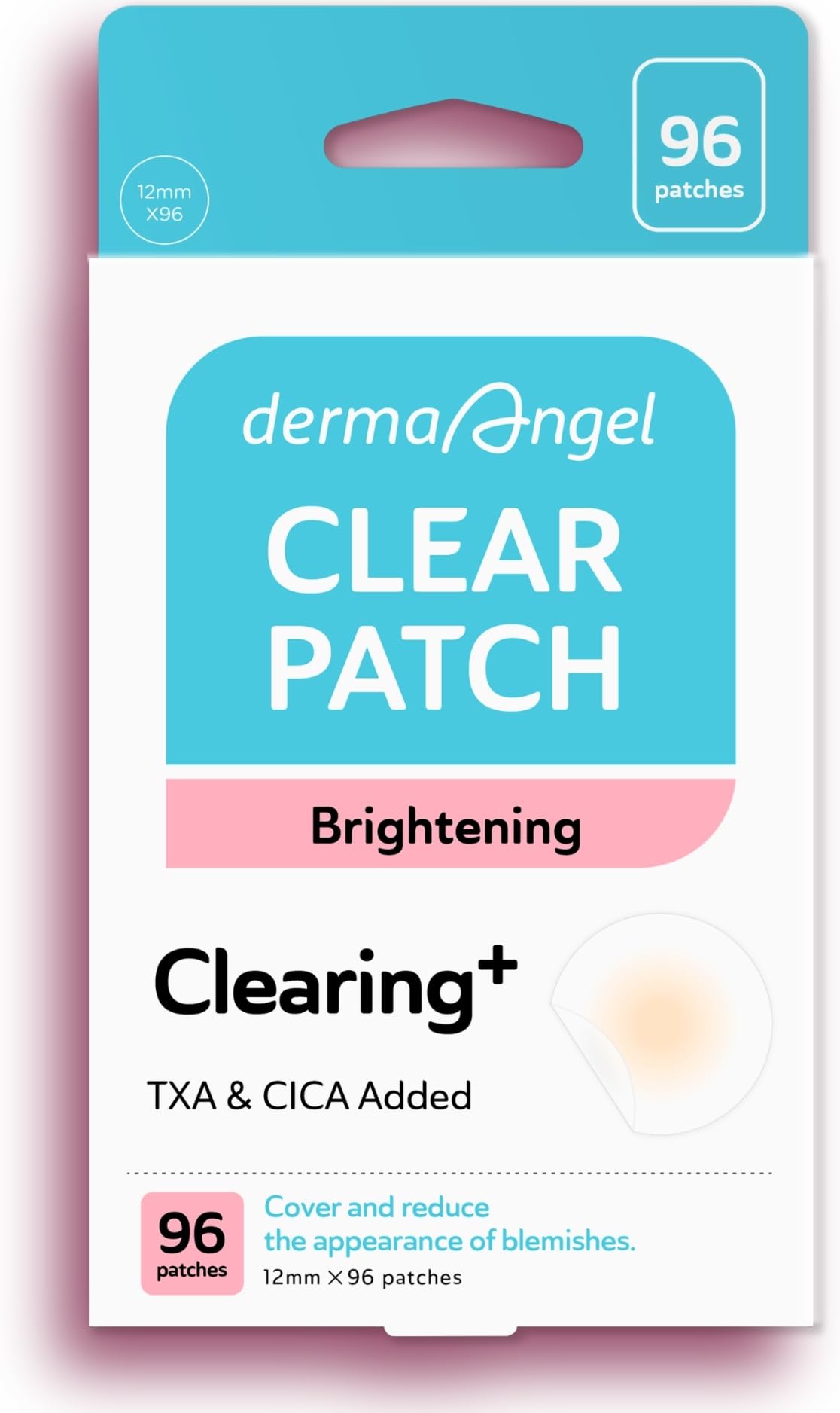 Dark Spot Patches Blemish Patches with Hydrocolloid TXA CICA - DERMA ANGEL Official Imagery - 2