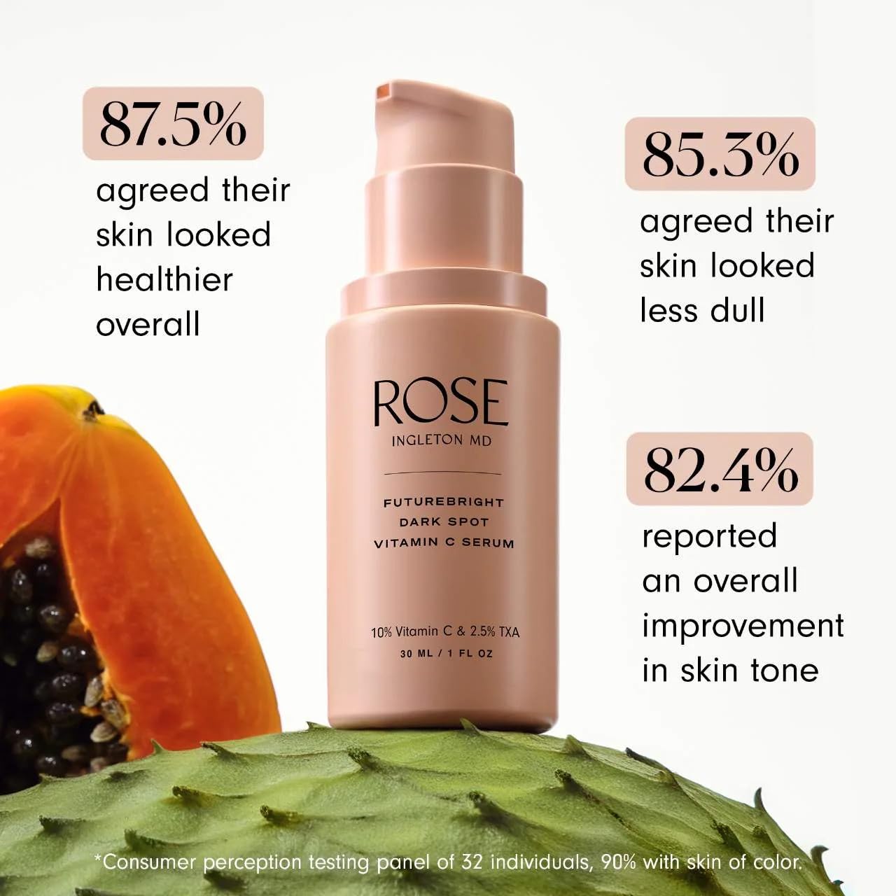 ROSE Ingleton MD FutureBright Dark Spot 10 Vitamin C Serum 1 - ROSE Ingleton MD Official Imagery - 3