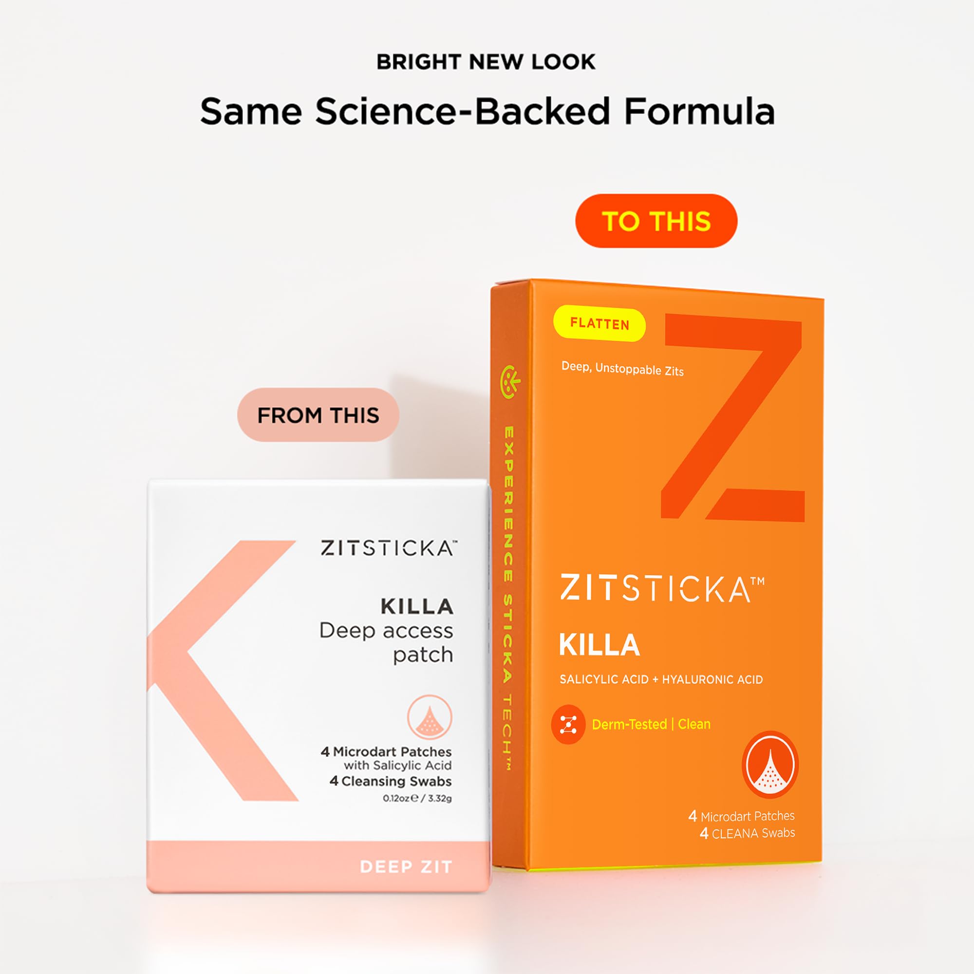 ZitSticka Killa Kit Microdart Pimple Patch For Face, - ZitSticka