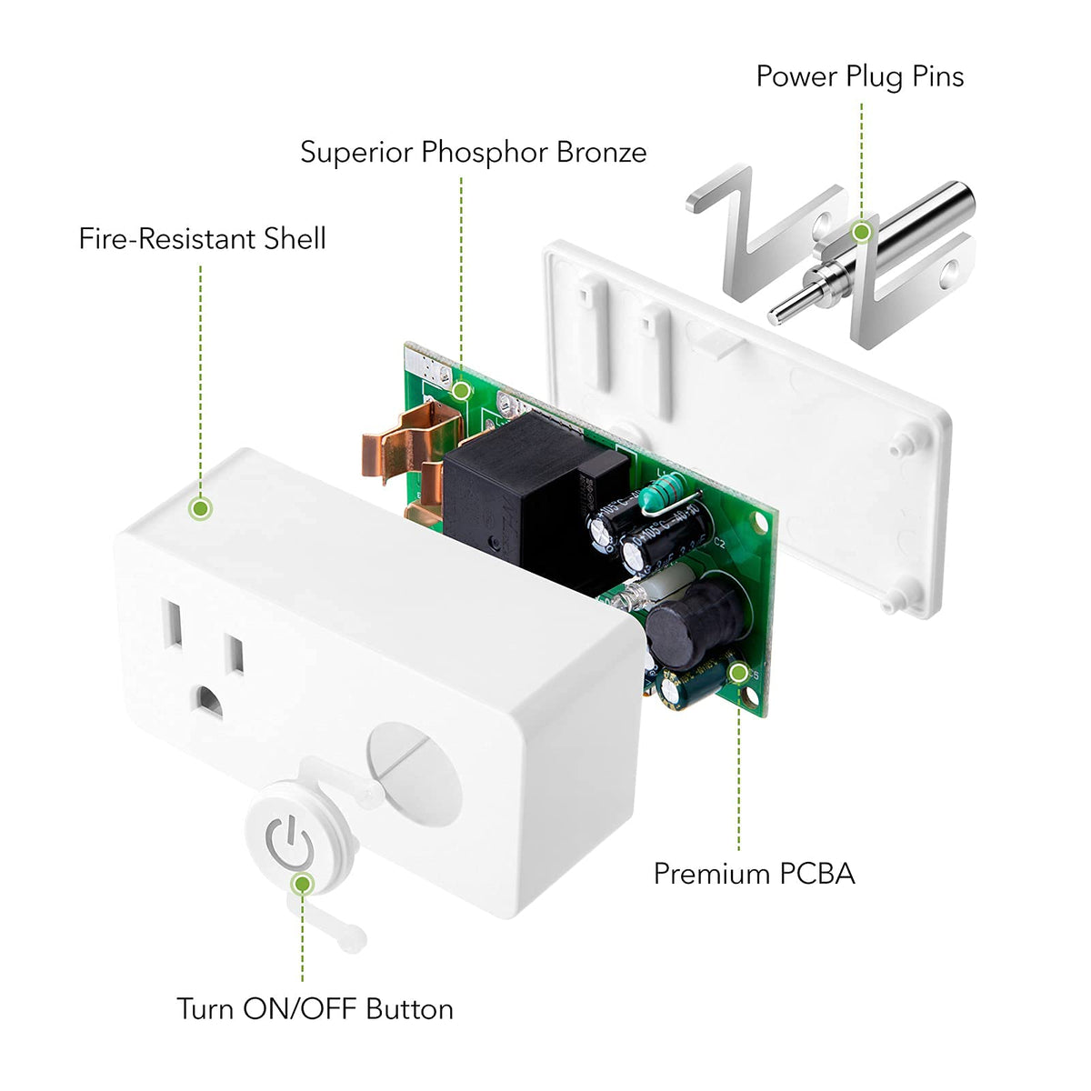 BN LINK WiFi Heavy Duty Smart Plug Outlet Work with Smart - BN-LINK Official Imagery - 7