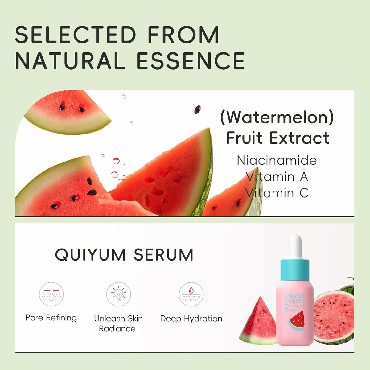 Fruit Skin Care Set 5 Daily Skincare Routine for Women Teen - QUIYUM Official Product Imagery - 7