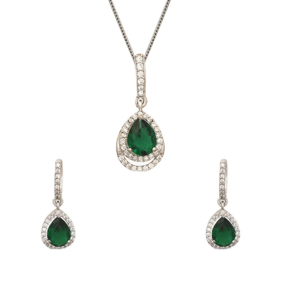 TARINIKA Ashley Indian Pendant Necklace Set - TARINIKA Official Imagery - 1