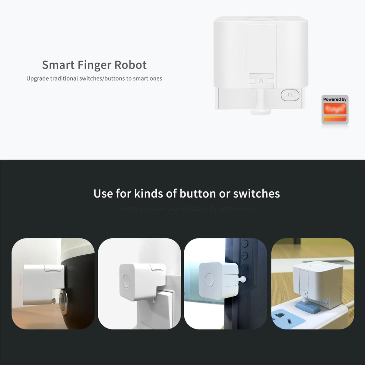 Smart Switch Button Pusher Wireless Bluetooth App Control - Hamwesh Official Imagery - 4