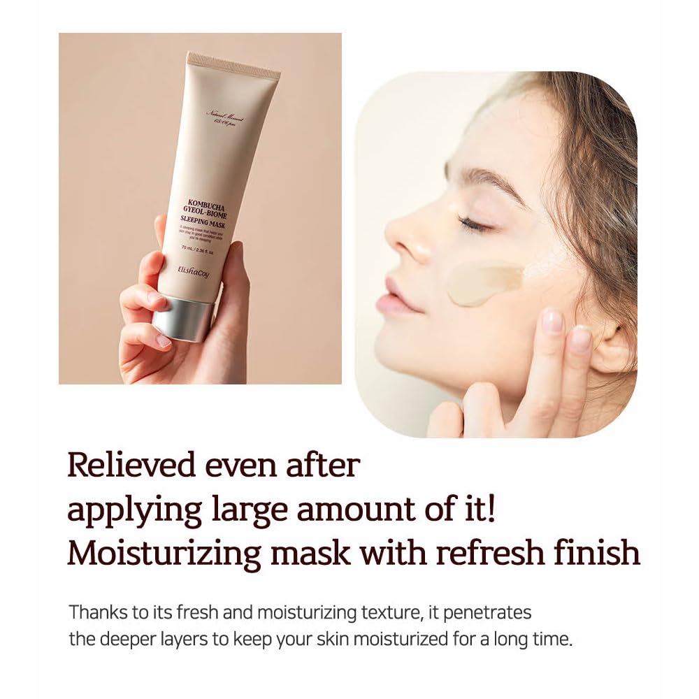 [Elishacoy] Kombucha Gyeol-Biome Sleeping Mask 70 ml / 2.37 fl - Elishacoy