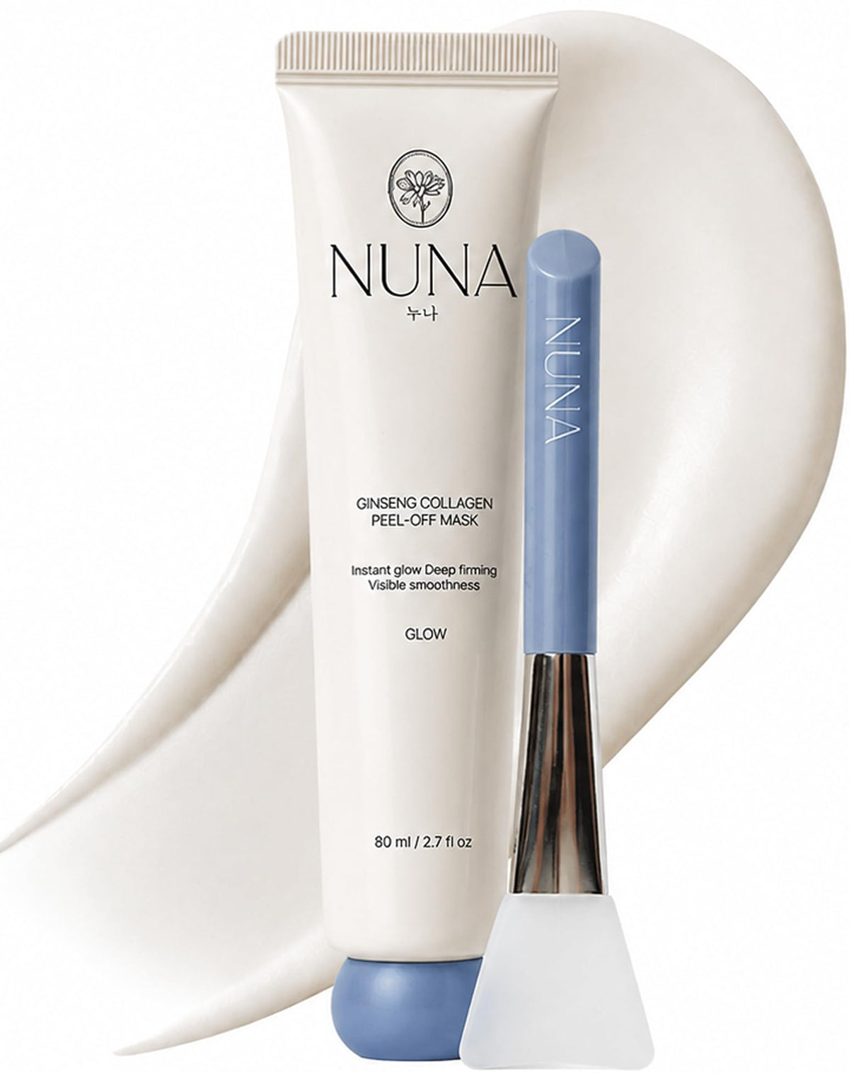 NUNA Ginseng Collagen Peel Off Mask with Panax Ginseng Root - NUNA Official Imagery - 2