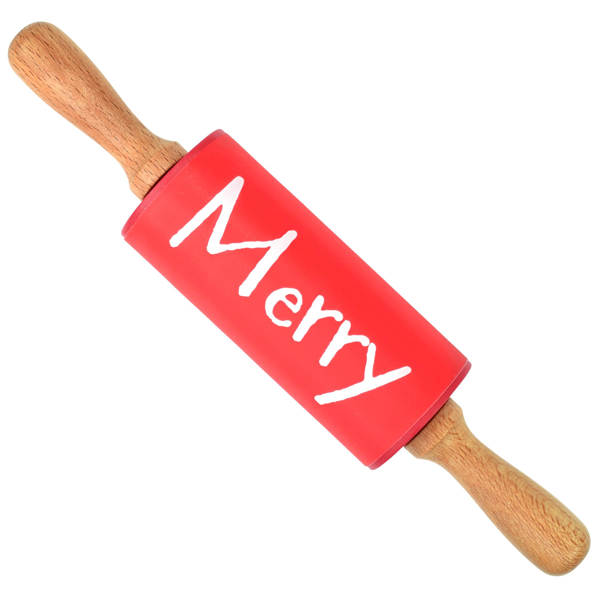R&M Christmas Holiday 3 Piece Mini Bake Set – Spatula, Whisk & Rolling - View 4
