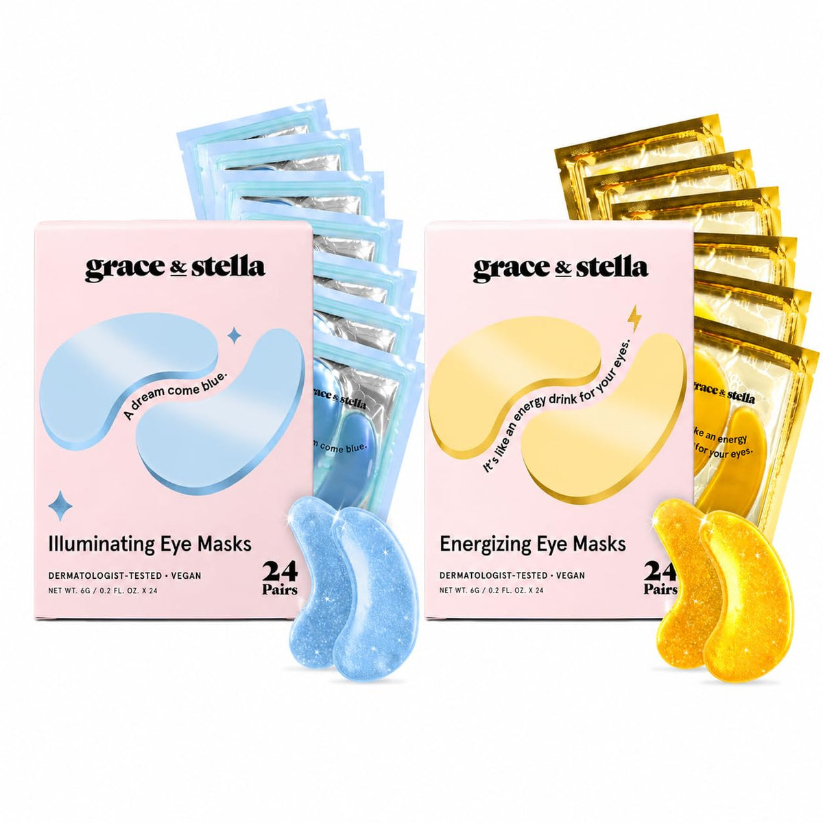 grace stella Award Winning Under Eye Mask Reduce Dark - grace & stella Official Imagery - 2