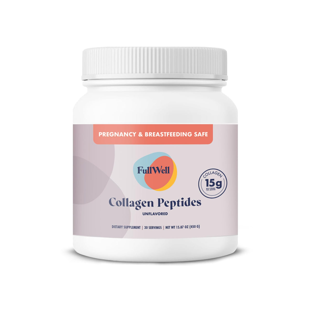 FullWell Unflavored Collagen Peptides Powder 15 87 oz - FullWell Official Imagery - 2