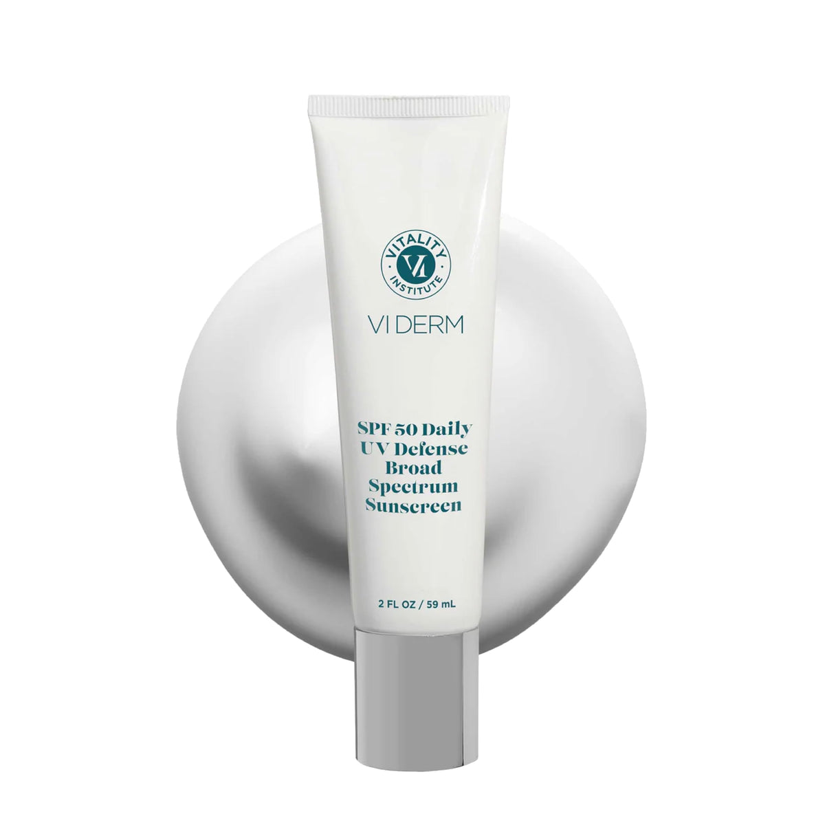 Vi Derm SPF 50 UV Defense Sunscreen Lightweight Fast - VI DERM Official Imagery - 1