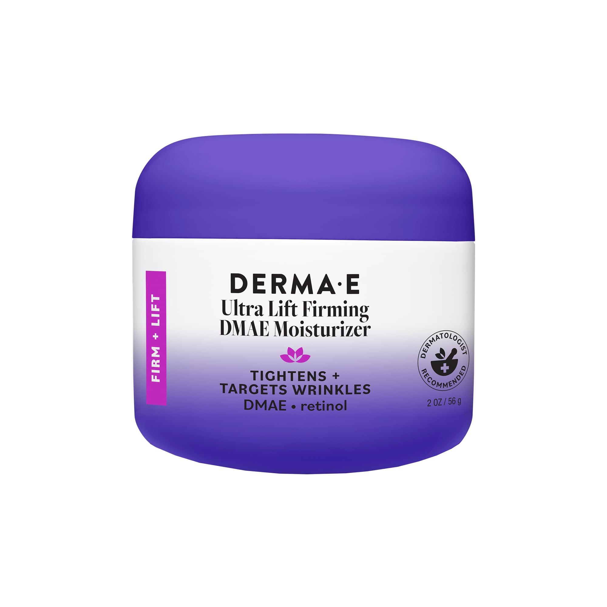 DERMA E Ultra Lift Firming DMAE Day & Night Cream, 2 Oz Face - Product Imagery