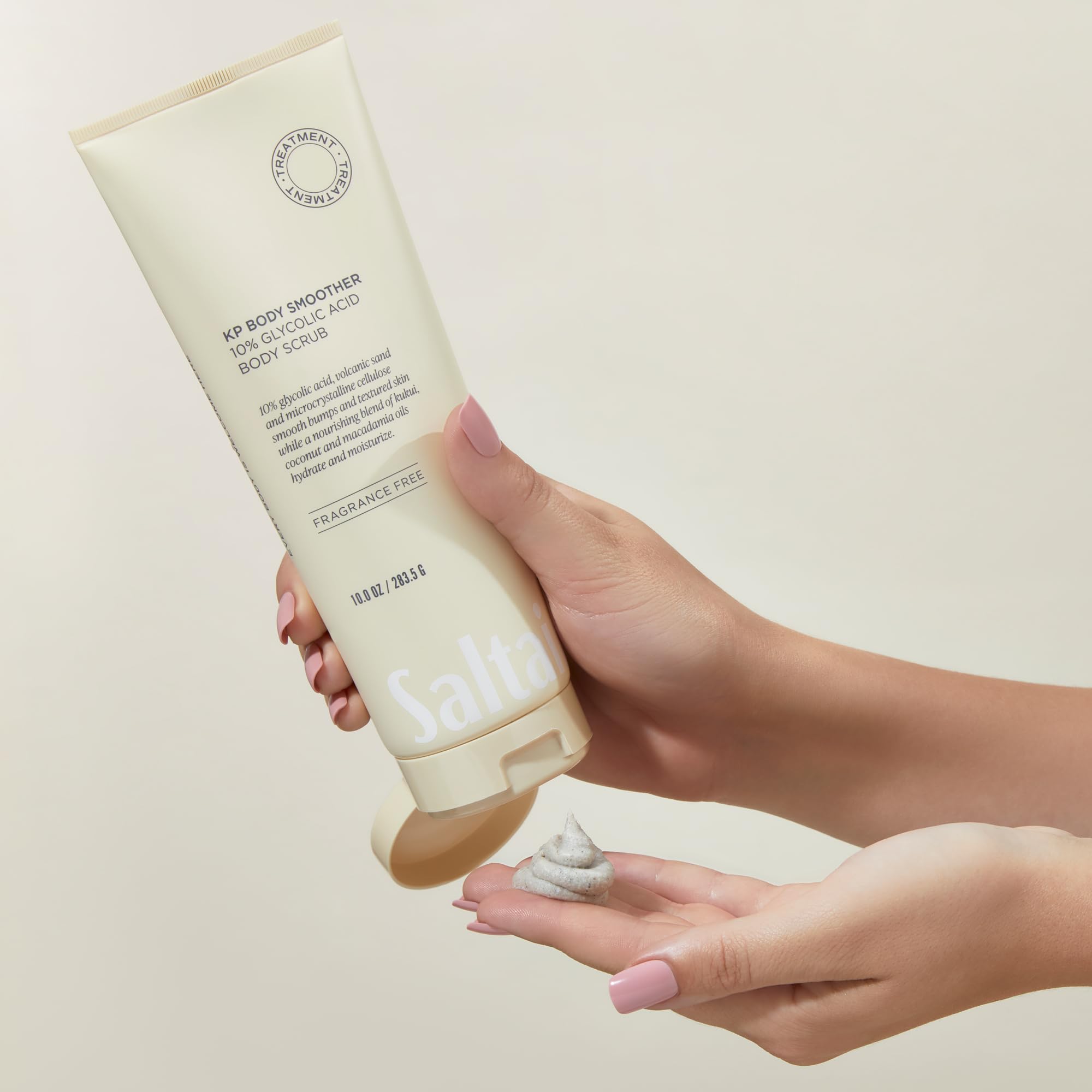 Saltair KP Body Scrub - 10% Glycolic Acid Bump Eraser Exfoliator - Saltair Official Product View 7