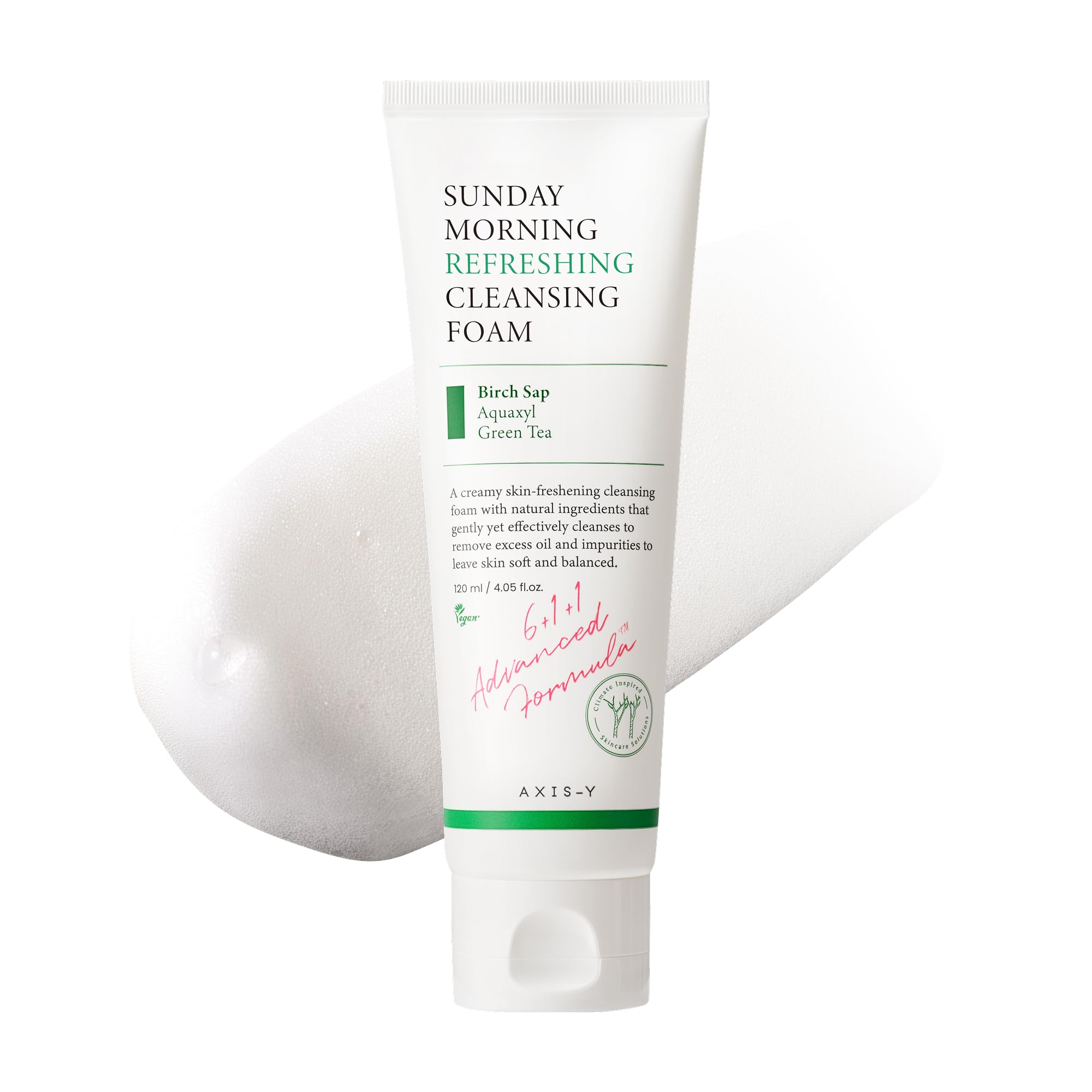 AXIS-Y Sunday Morning Refreshing Cleansing Foam with Birch Sap - AXIS-Y