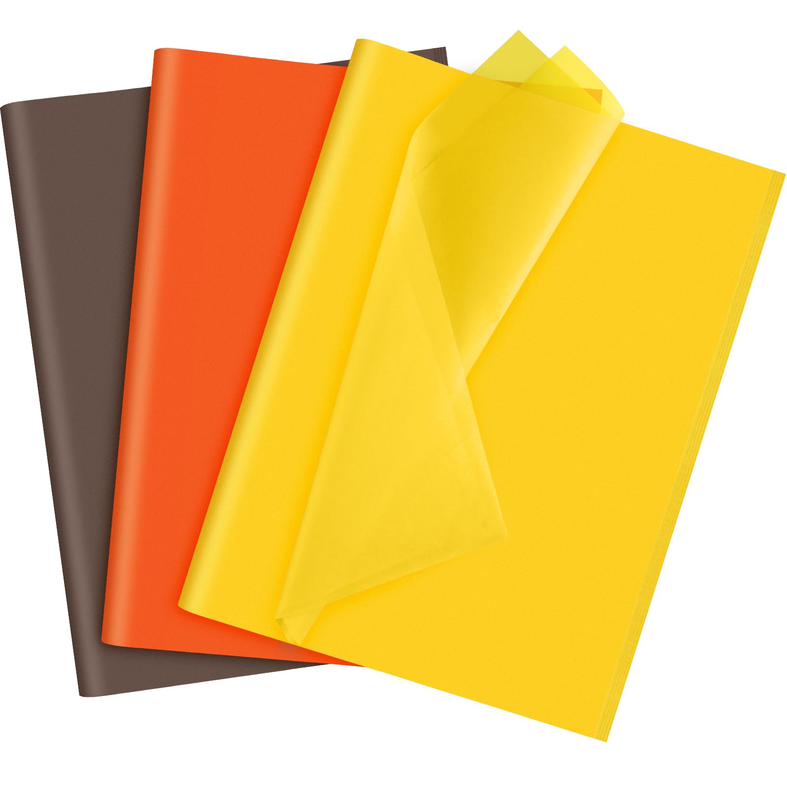 NEBURORA 60 Sheets Fall Tissue Paper Set Thanksgivings Gift - Product Imagery