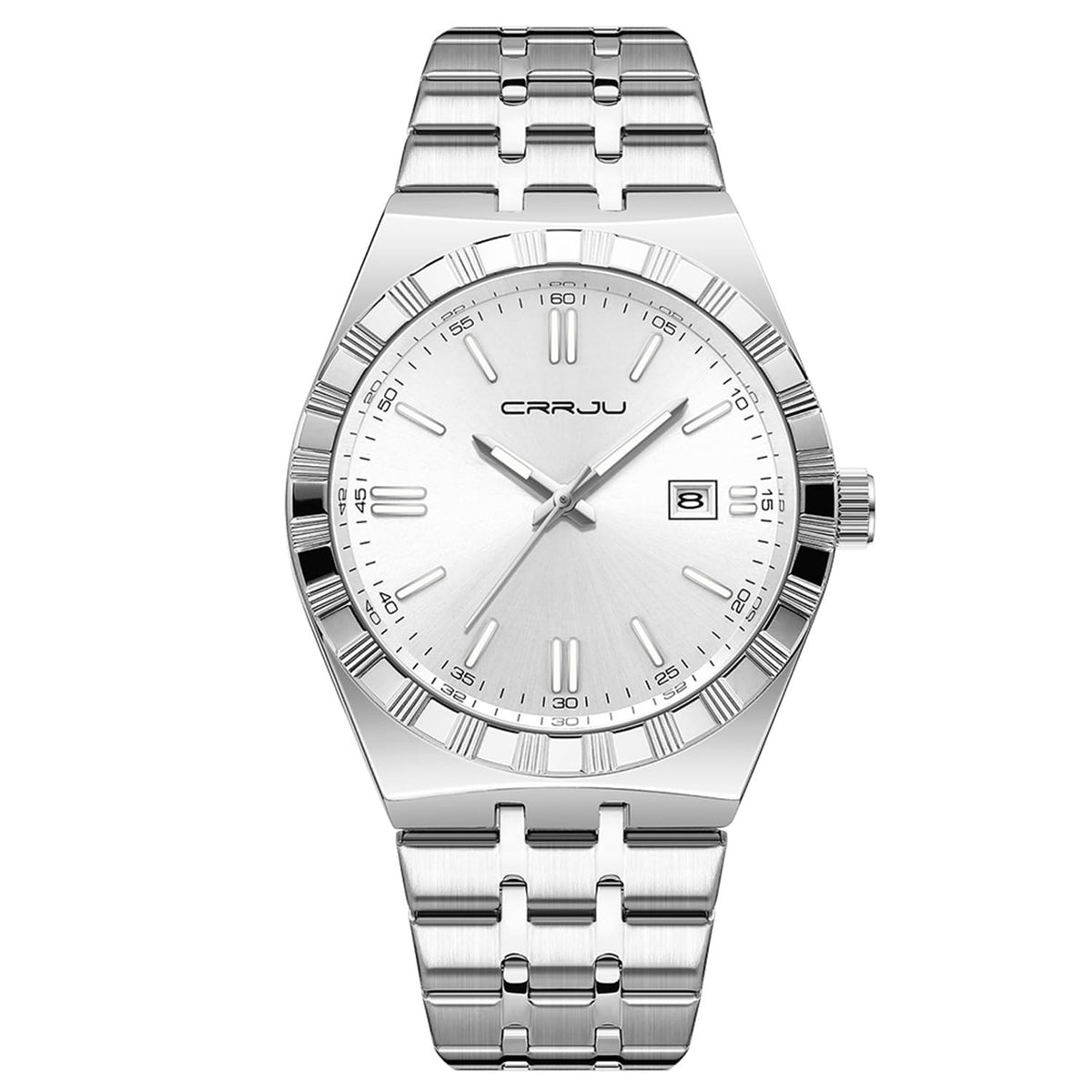 CRRJU Watches for Men Fashion Luxury Luminous Analog Quartz - CRRJU Official Imagery - 2