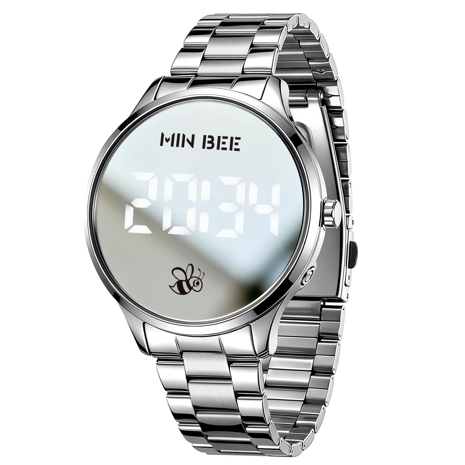 Digital Watch for Women Men Non-Smart Large Face Wrist Watch - Product Imagery