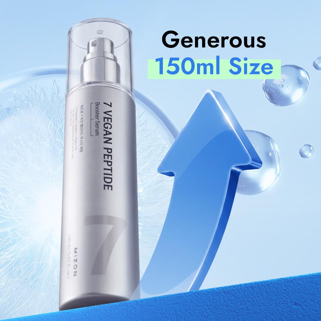 MIZON 7 Vegan Peptide Booster Serum 5 07 fl oz - MIZON Official Imagery - 4