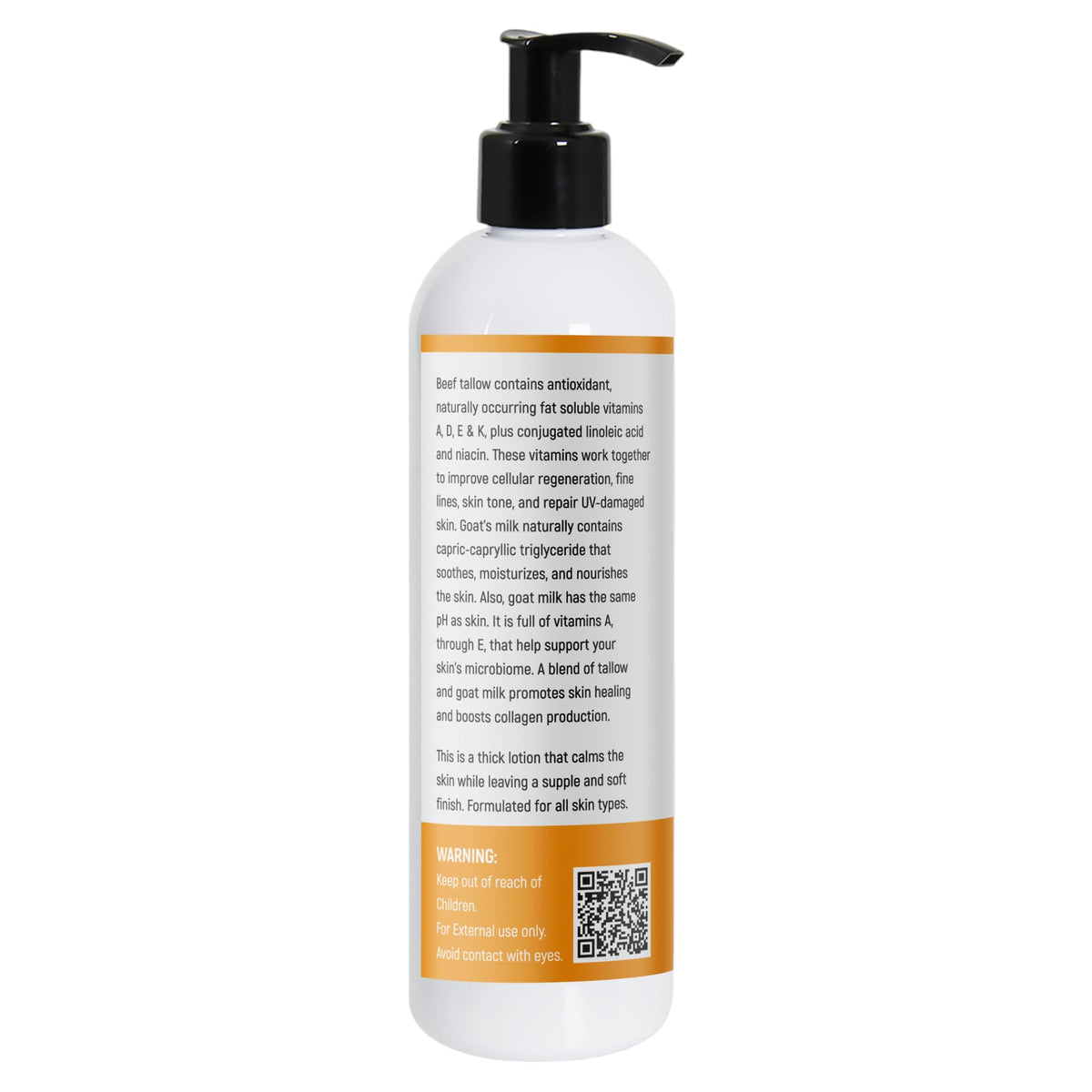Tallow Goat Milk Body Lotion for Sensitive Skin Organic - Handmade Official Imagery - 4