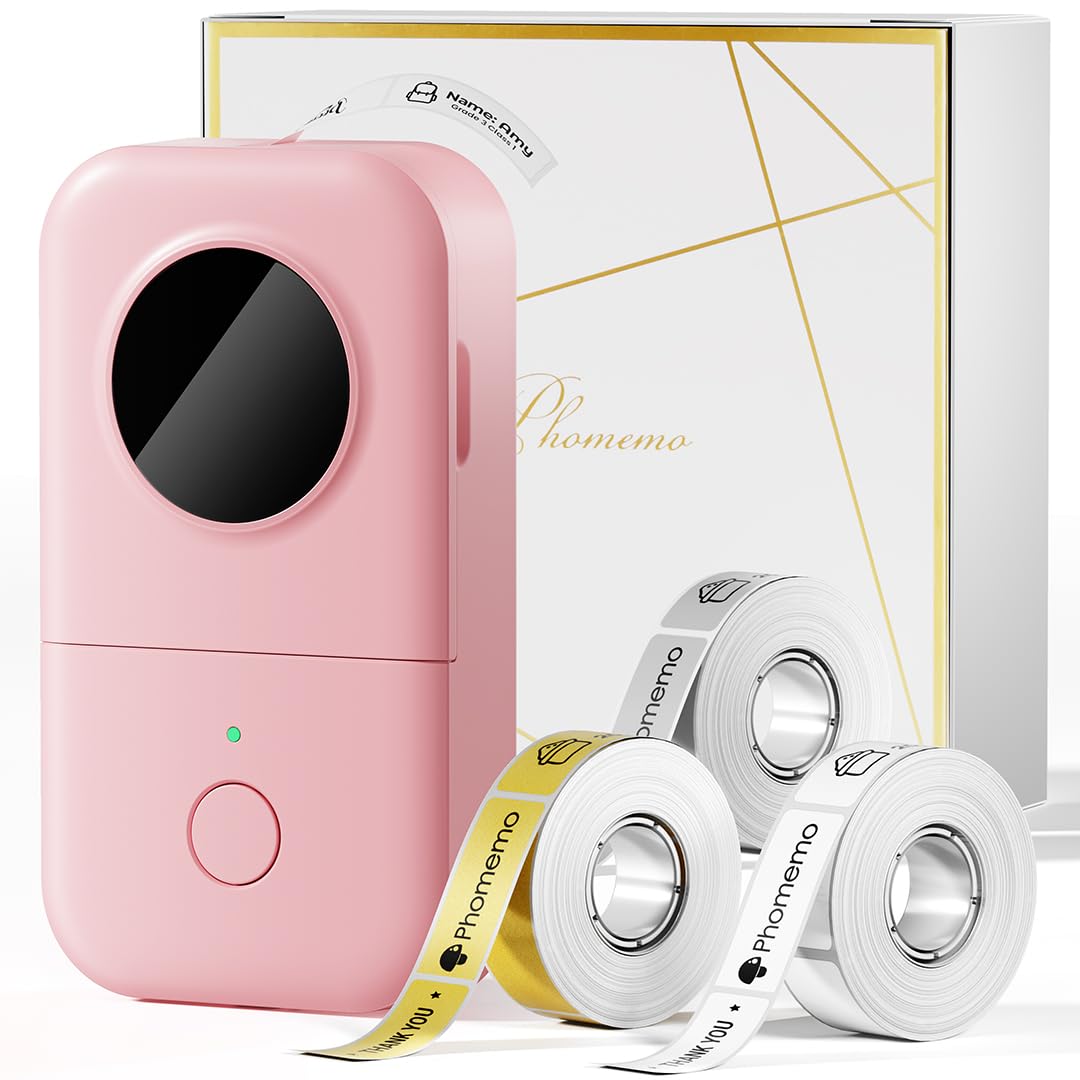 Phomemo Label Maker, D30 Bluetooth Mini Label Maker Machine with - Phomemo Official Product View 10