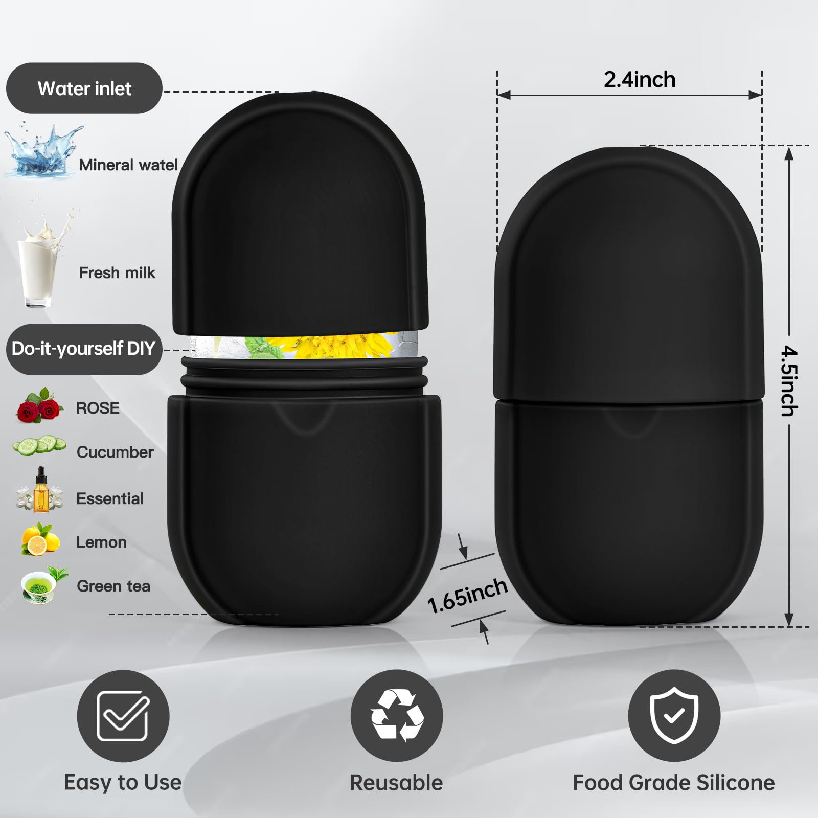 Ice Roller for Face and Eye, Ice Face Roller, Ice Roller Skin - IMEASY