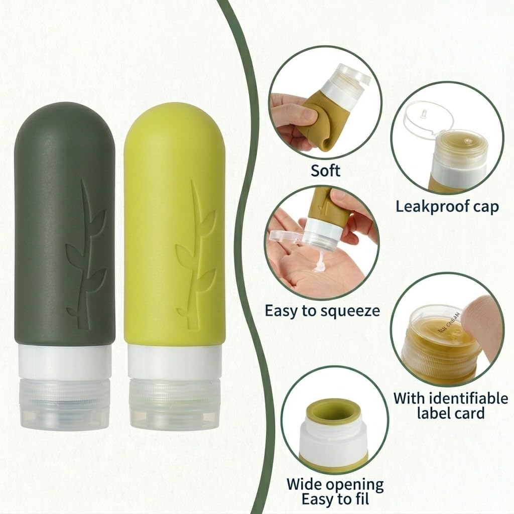 DEPOZA Travel Bottles Kit - DEPOZA Official Imagery - 5
