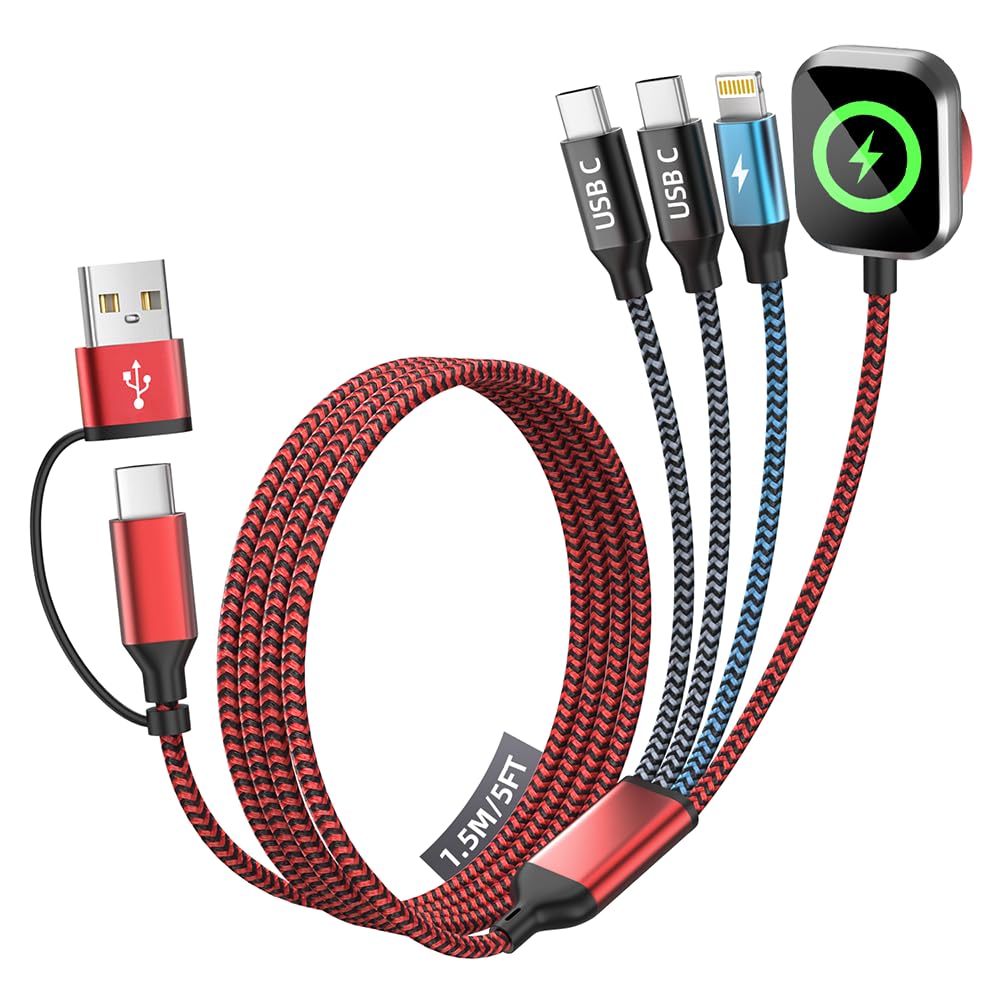 Firsting Cruise Essentials 2026, 4 in 2 Multi Charging Cable for by Firsting - Angle View 2