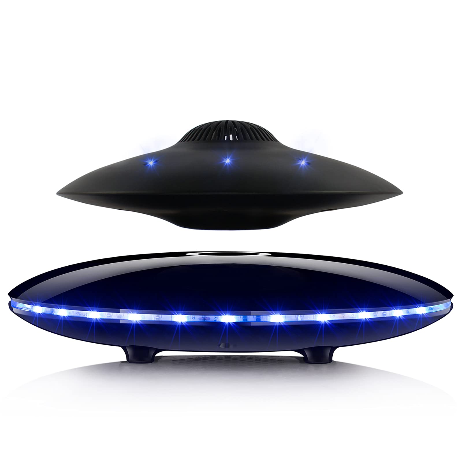 RUIXINDA Magnetic Levitating Bluetooth Speaker, Levitating UFO Speakers with LED - RUIXINDA Official Product View 1