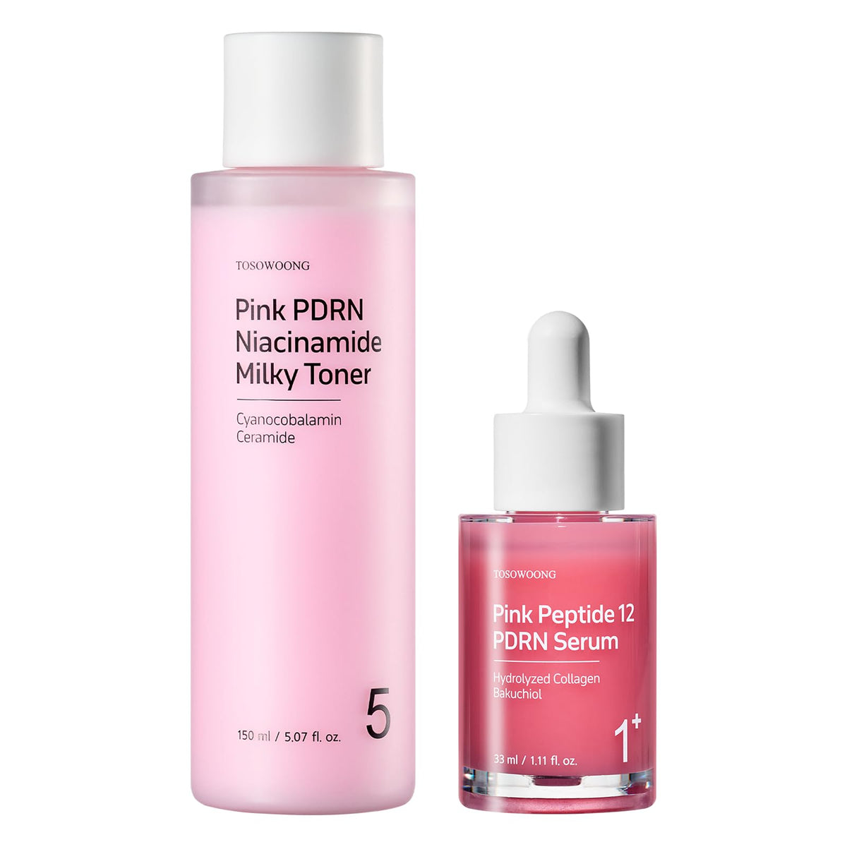 TOSOWOONG Double PDRN Glow Bundle Hydrating Pink Niacinamide - TOSOWOONG Official Imagery - 2
