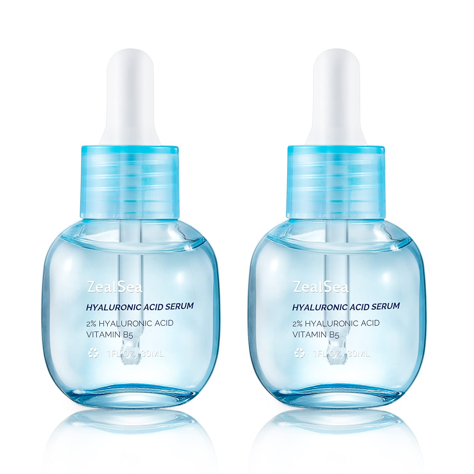 ZealSea EWG Hyaluronic Acid Serum 2 Pack Hydrating Face - ZealSea Official Imagery - 2