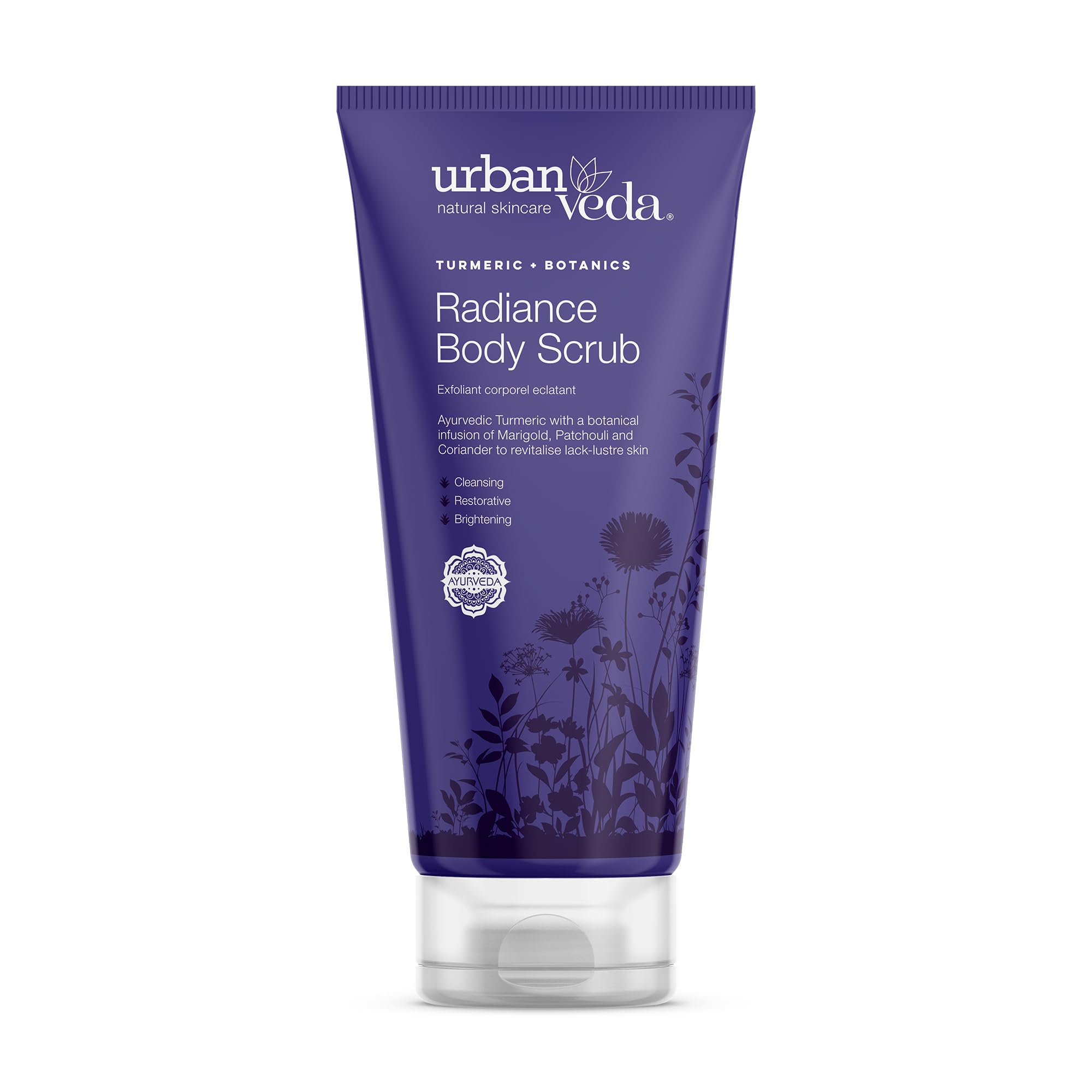 Urban Veda Radiance Body Scrub | Turmeric Body Scrub for Dry - Product Imagery