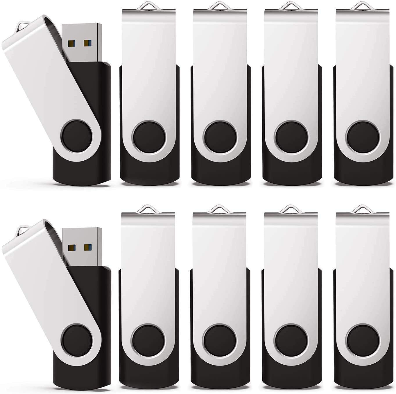 KEXIN 100 Pack 4GB Flash Drives - USB Thumb Drive, 4GB Memory Sti - KEXIN Official Product View 1