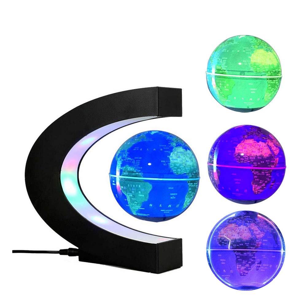 Office Desk Lamp Multi Color Changing Floating Levitating - FUZADEL Official Imagery - 2