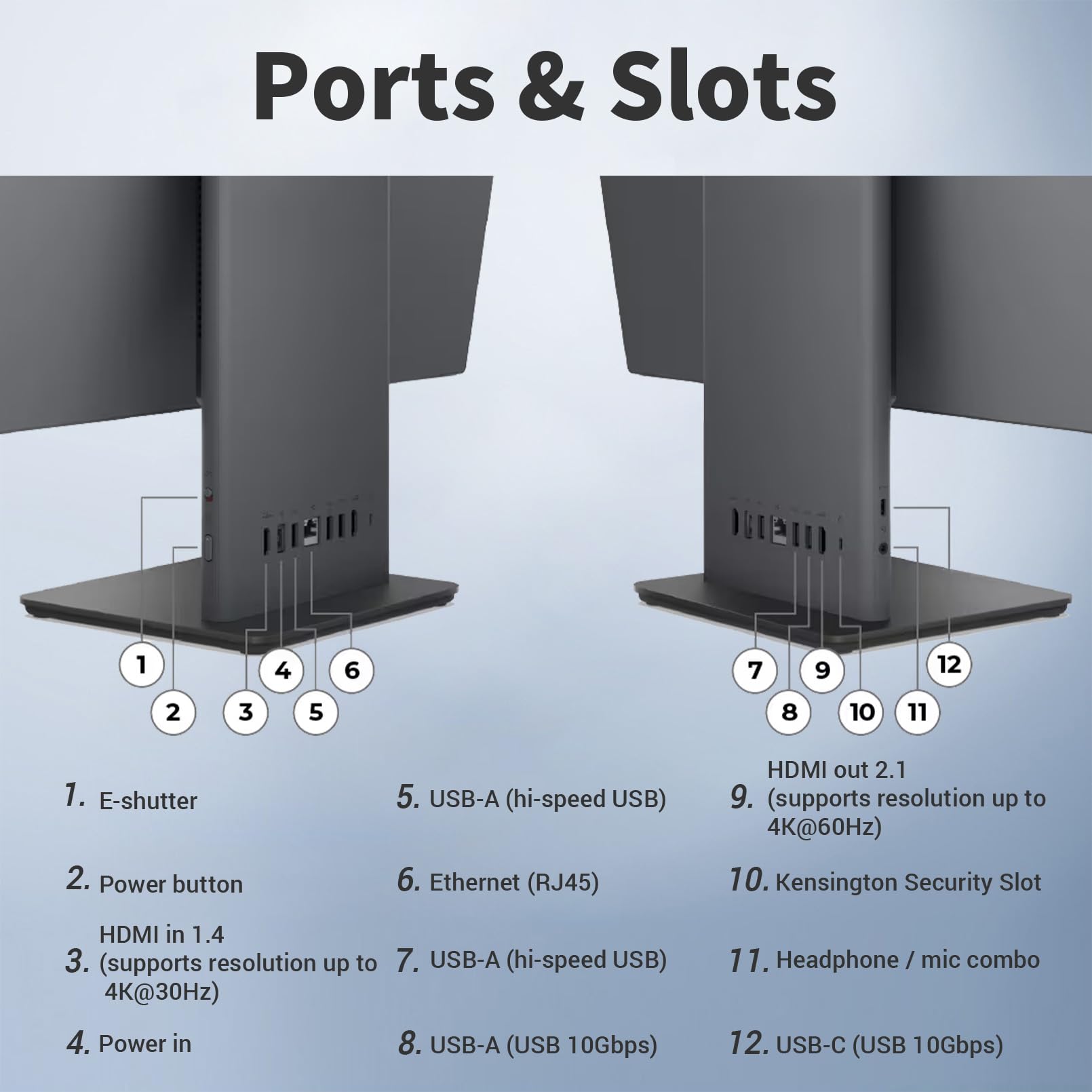 Lenovo ThinkCentre Neo 55a Gen 6 Business All-in-One, 23.8" FHD I - Lenovo Official Product View 6