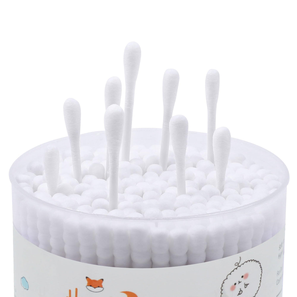 Cotton Swabs Spiral - HOMEFOX Official Product Imagery - 6