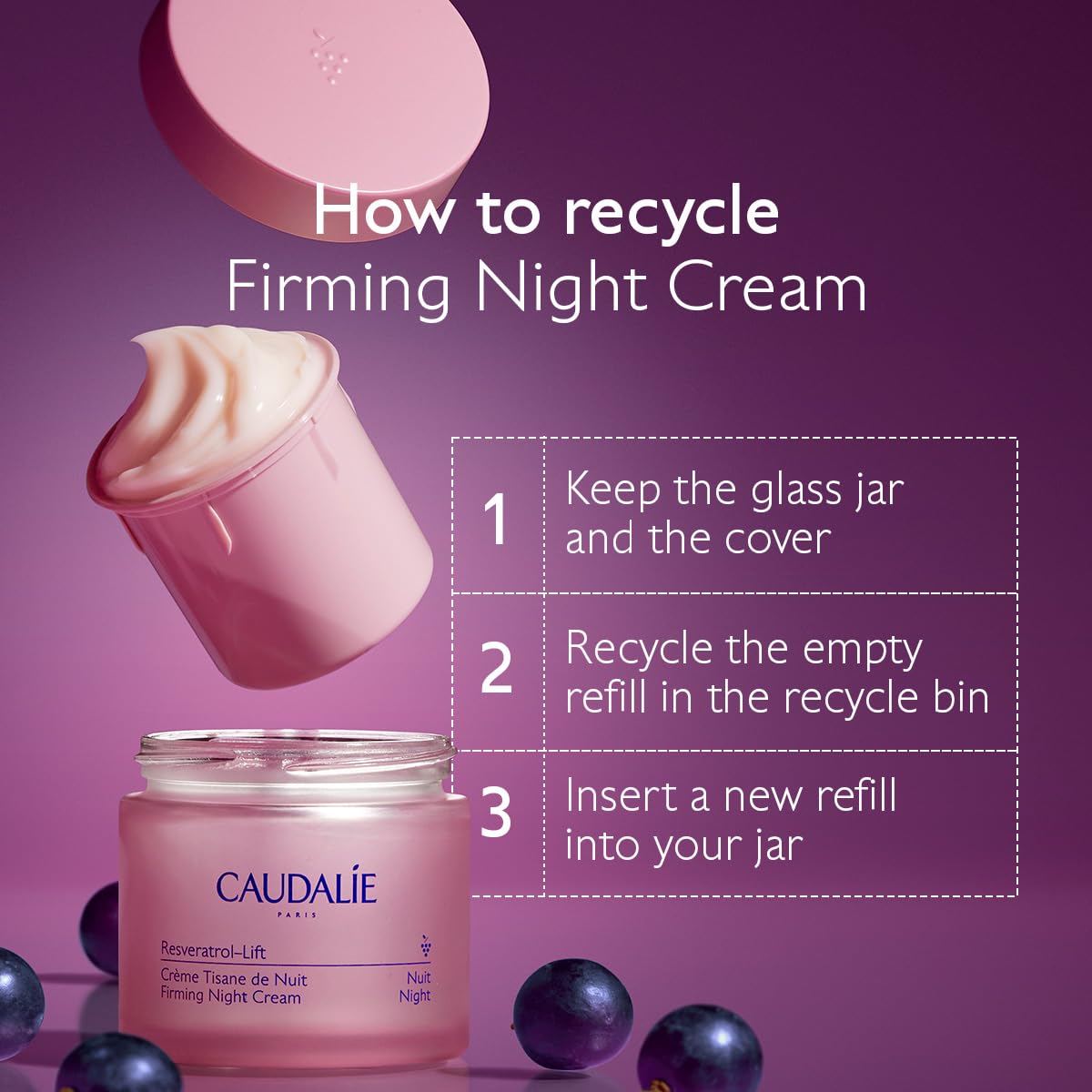 Caudalie Resveratrol Lift Retinol Alternative Firming Night - Premium Selection Official Imagery - 5