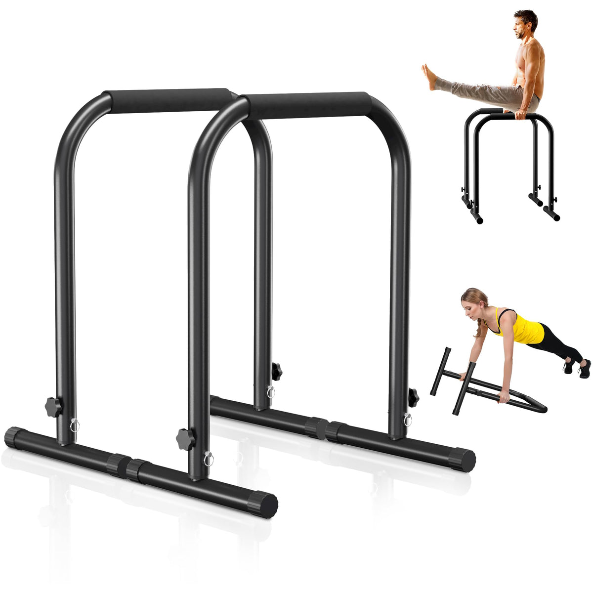 Outdoor Basic Adjustable Dip Bar Station - outdoor basic Official Imagery - 2
