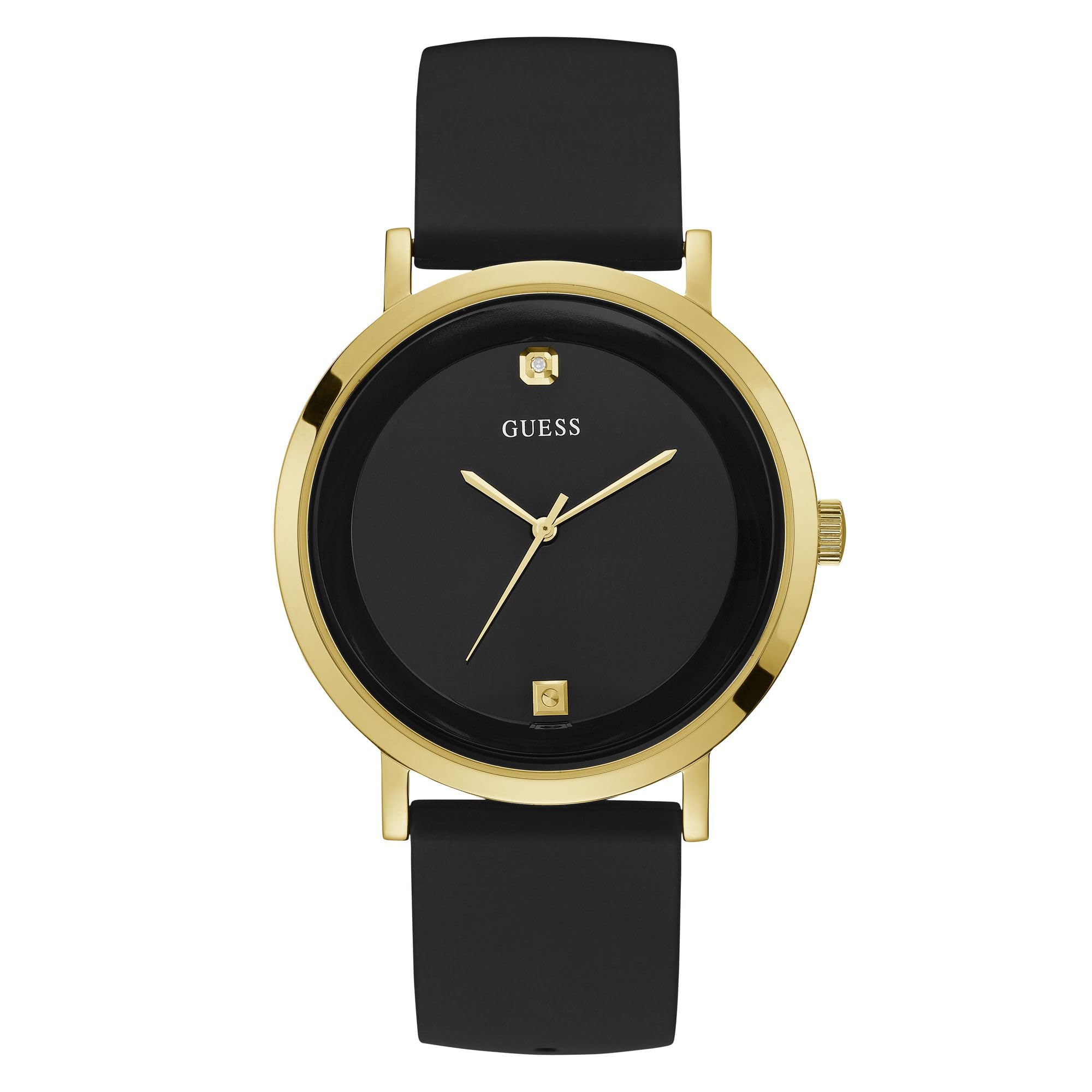 Guess Stainless Steel Genuine Diamond Dial Watch - Product Imagery