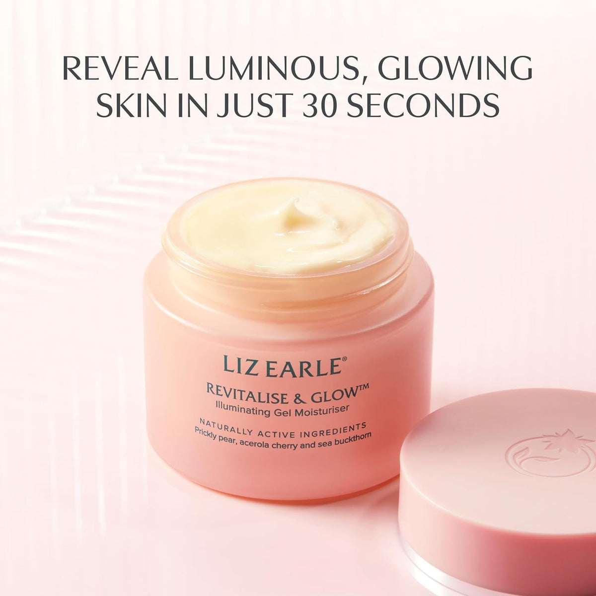 Liz Earle Revitalize Glow Illuminating Gel Face Moisturizer - Liz Earle Official Imagery - 5