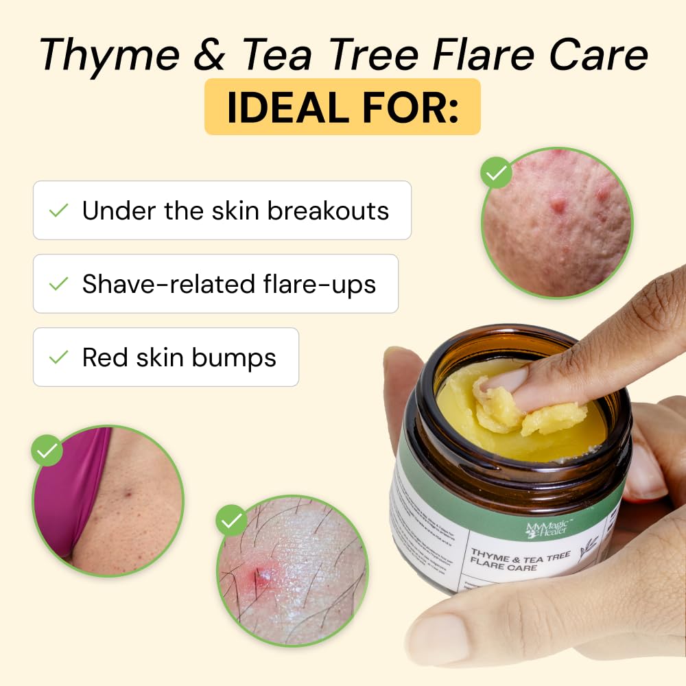 Thyme Tea Tree Flare Care - MyMagicHealer Official Imagery - 3