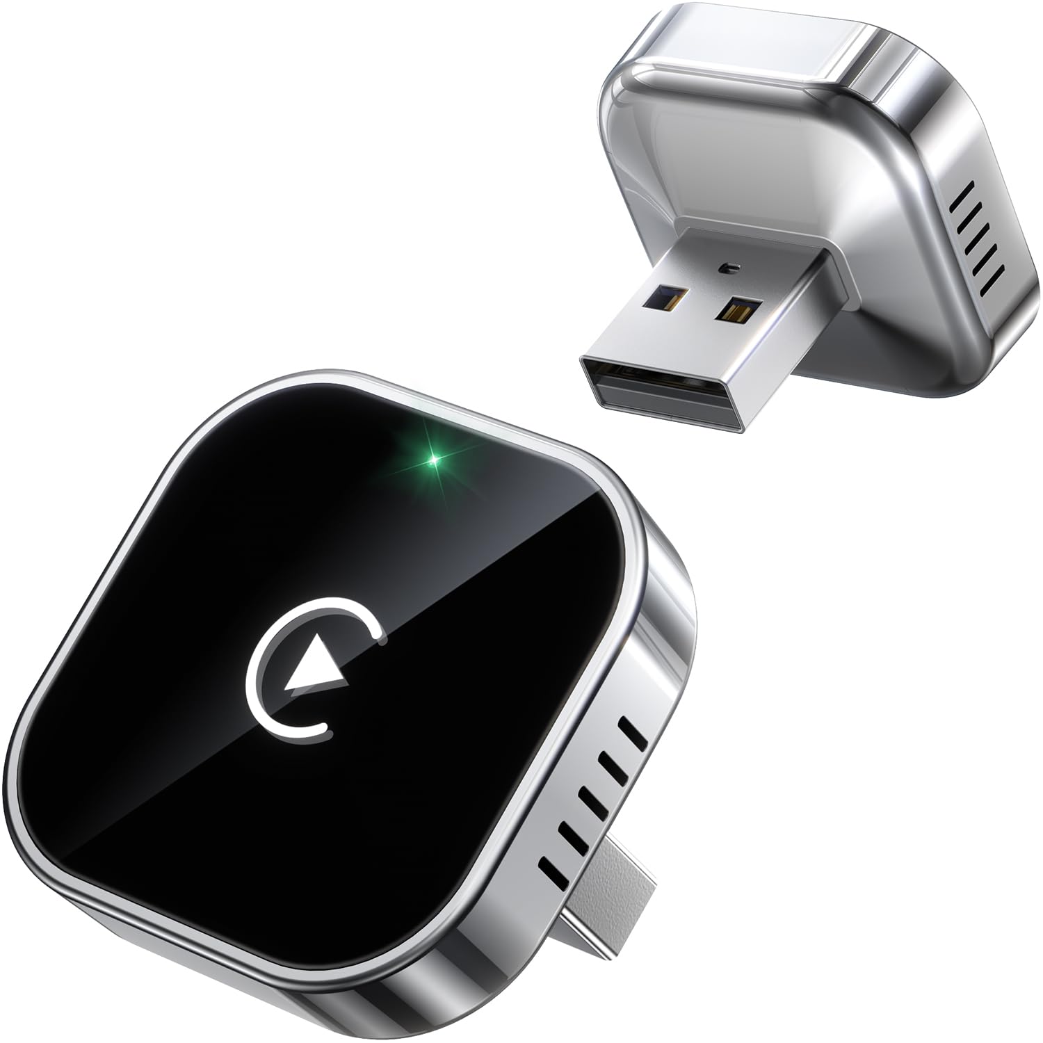 Teeran Wireless CarPlay Adapter for iPhone  , Mini Plug & Play fo by Teeran - Angle View 1
