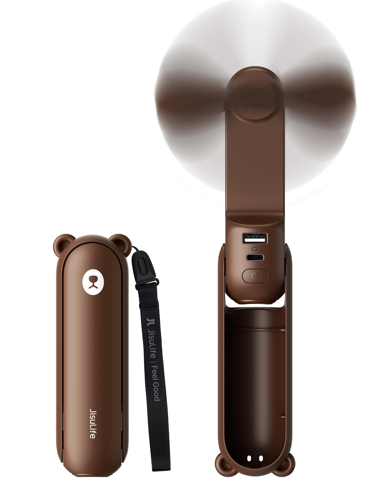 JISULIFE 3 IN 1 Portable Fan with Power Bank & Flashlight Featured - JISULIFE Official Product View 9