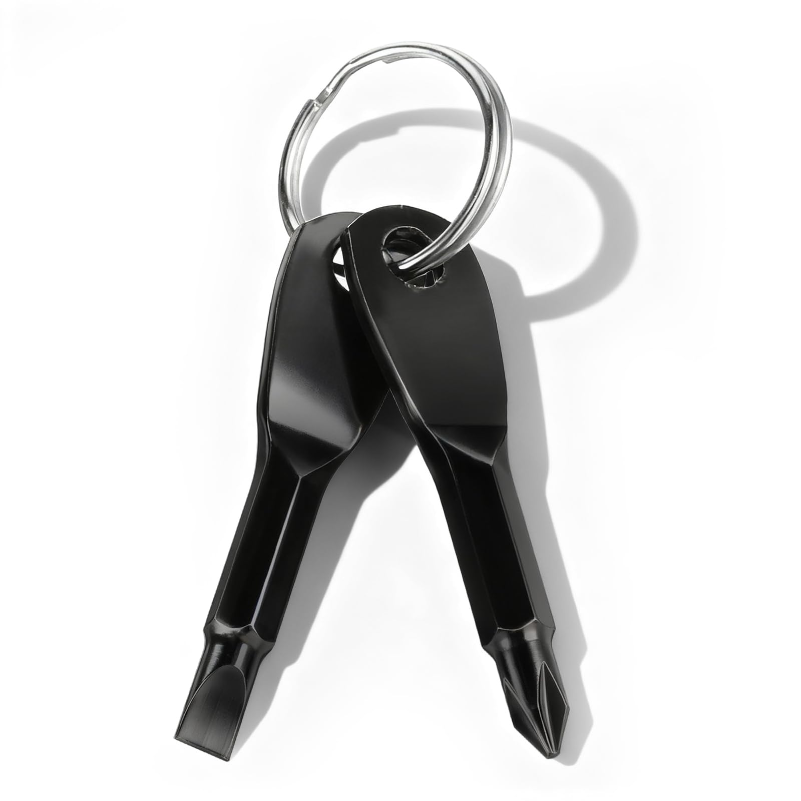 4-in-1 Keychain Screwdriver Set, Stocking Stuffers for Men - Product Imagery