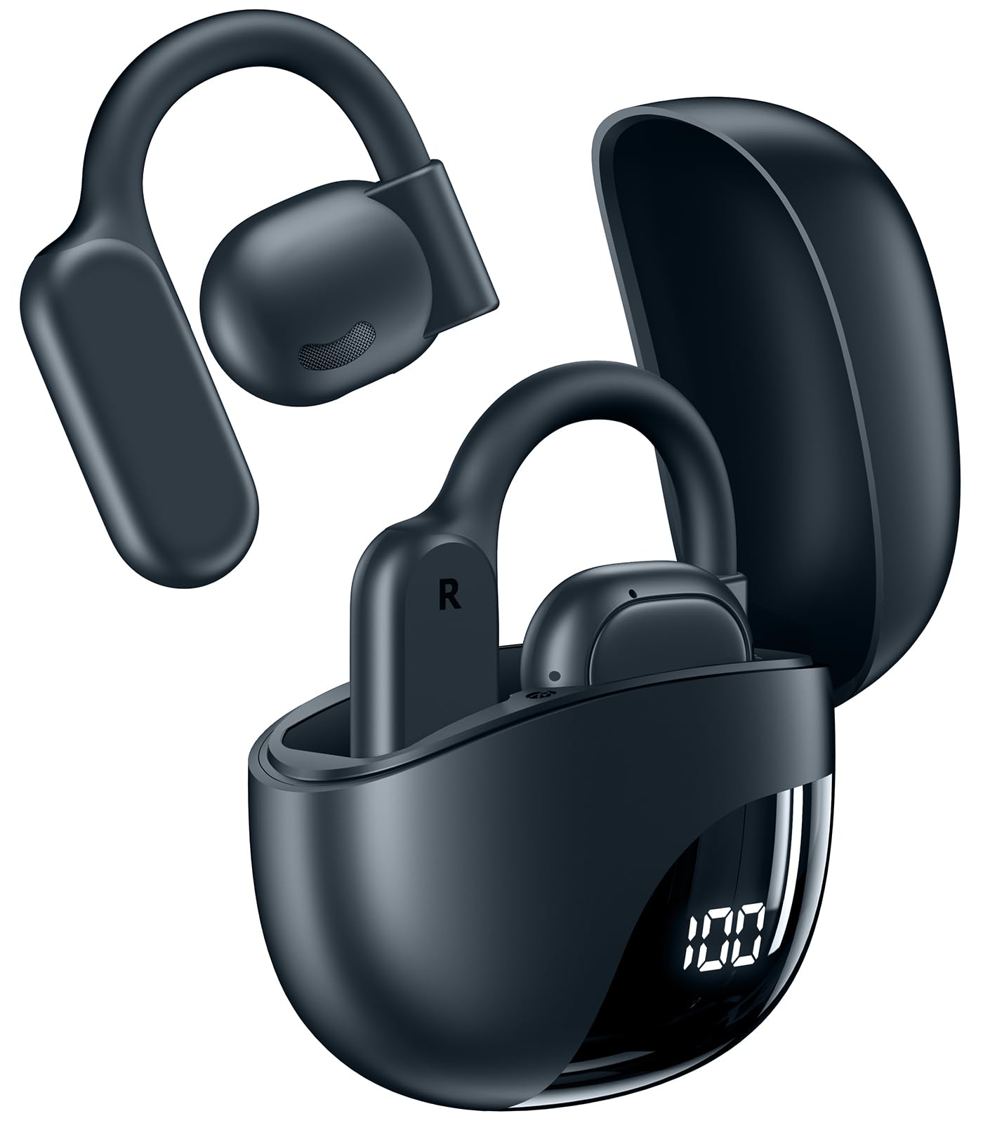 TAGRY AI Translation Earbuds Real Time 164 Languages 80H Playtime by TAGRY - Angle View 1