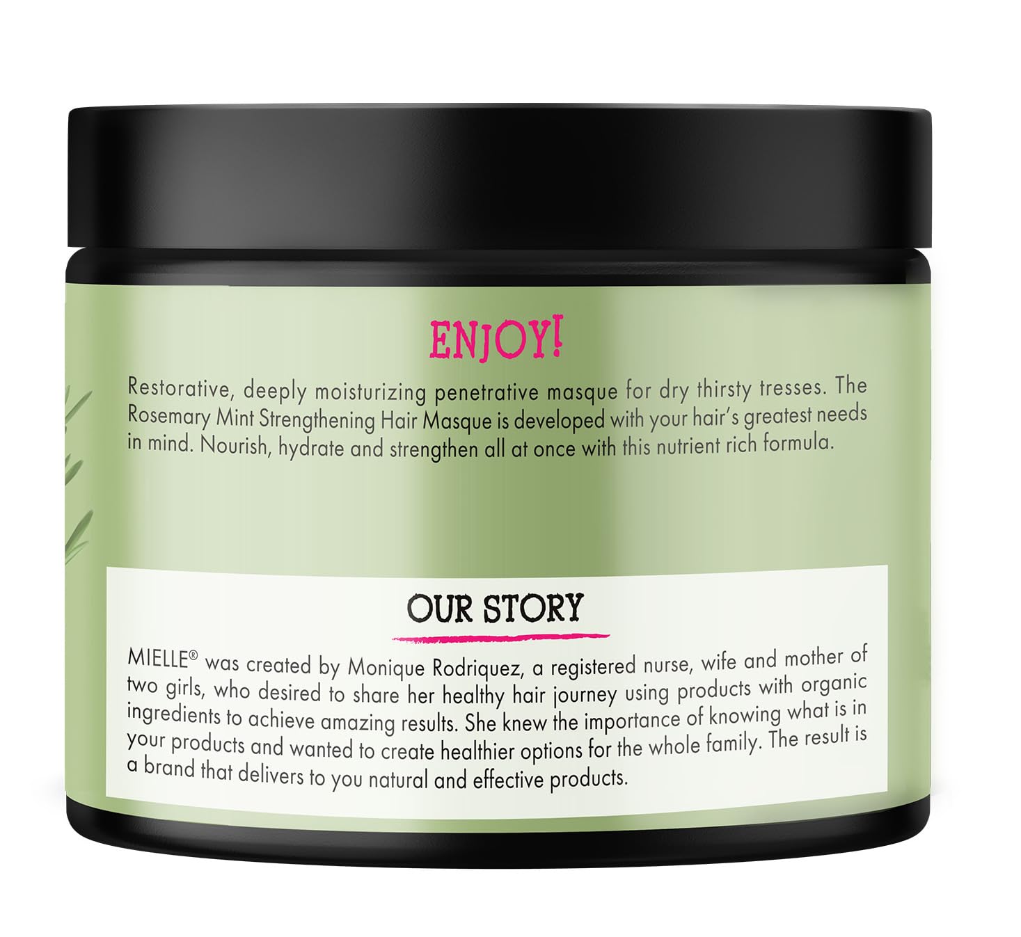 Mielle Organics Rosemary Mint Hair Mask with Biotin - Mielle Organics Official Product View 10