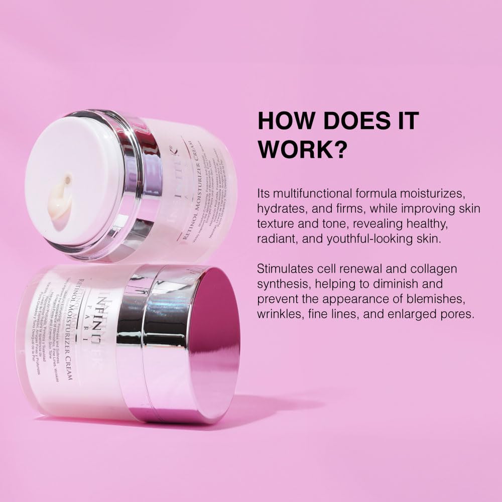 Infinitek Paris Retinol Face Moisturizer - Infinitek Official Imagery - 5