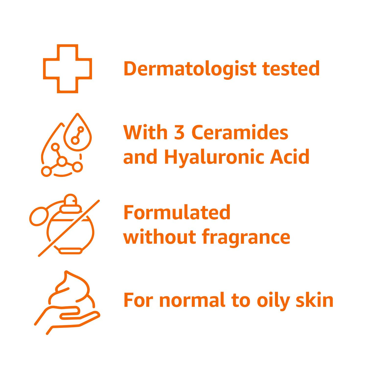 Amazon Basics Foaming Facial Cleanser with Ceramides - Amazon Basics Official Imagery - 4